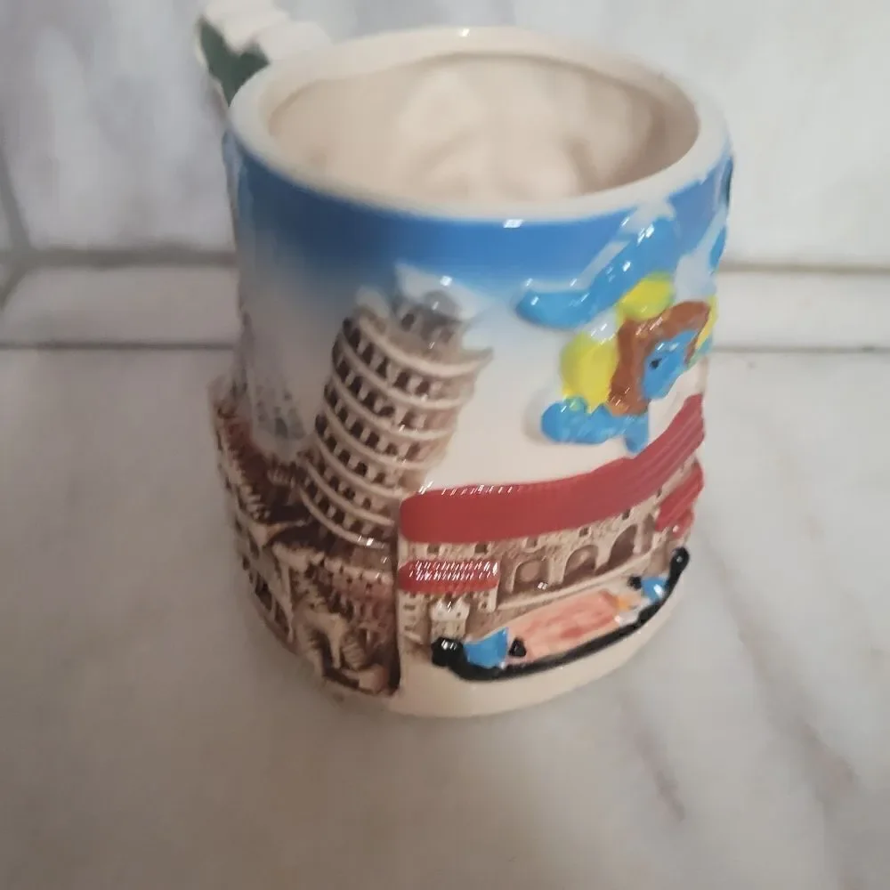 Italia 3D Souvenir Boot Handle Coffee Tea Mug 12 oz